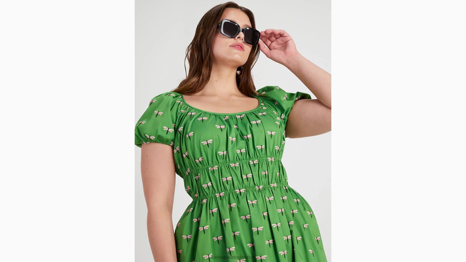 облекло Kate Spade рокля на водно конче Ривиера кс зелено Жени 2N00B736