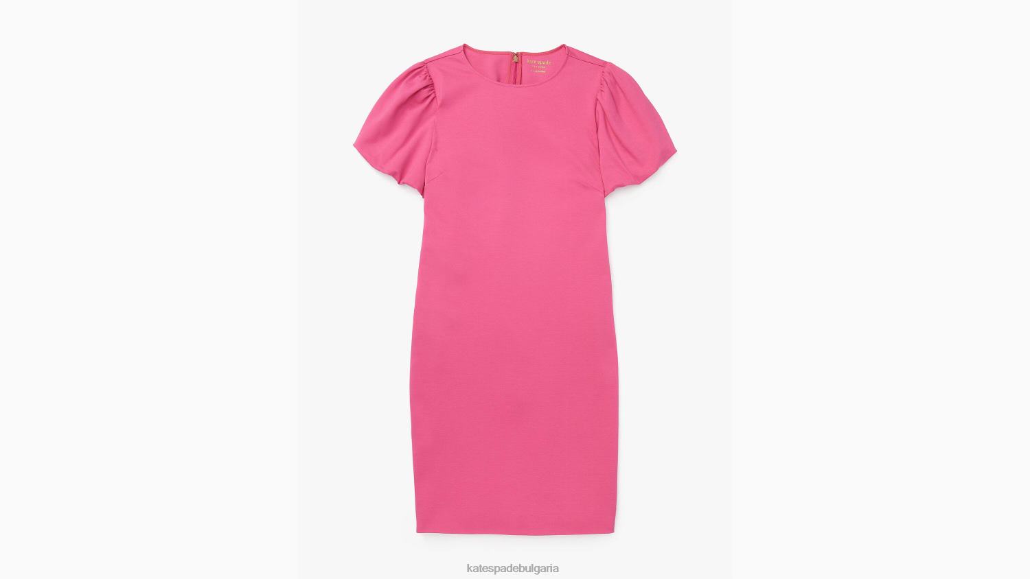 облекло Kate Spade рокля с буф ръкав тъмно розов облак Жени 2N00B760