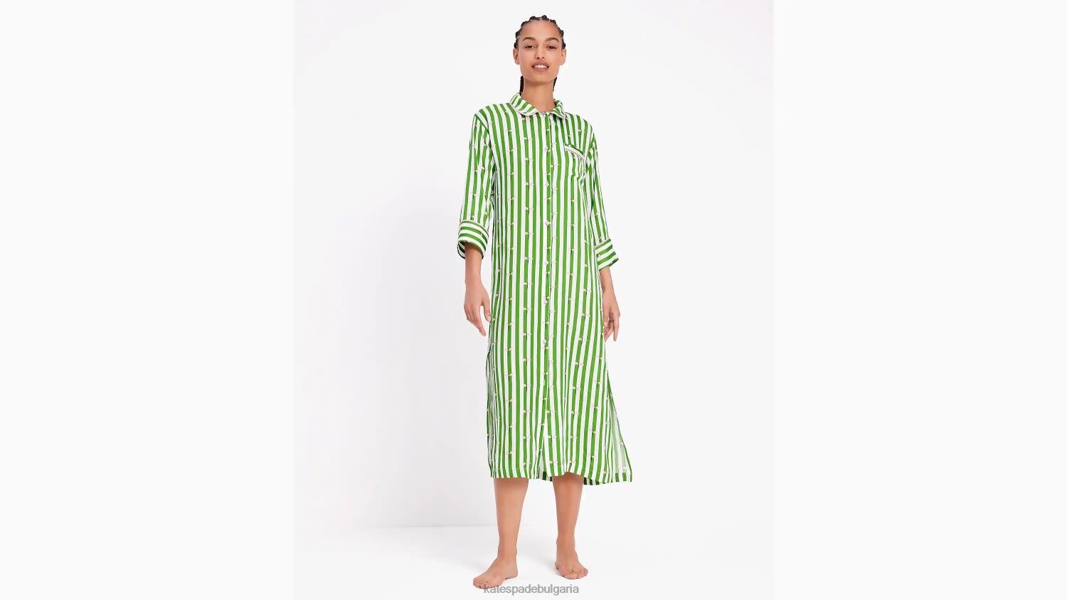 облекло Kate Spade макси рокля с райета на водни кончета ивица водно конче Жени 2N00B810