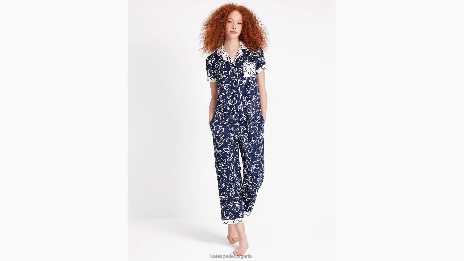 облекло Kate Spade изрязване на pj комплект радостни цветя Жени 2N00B813