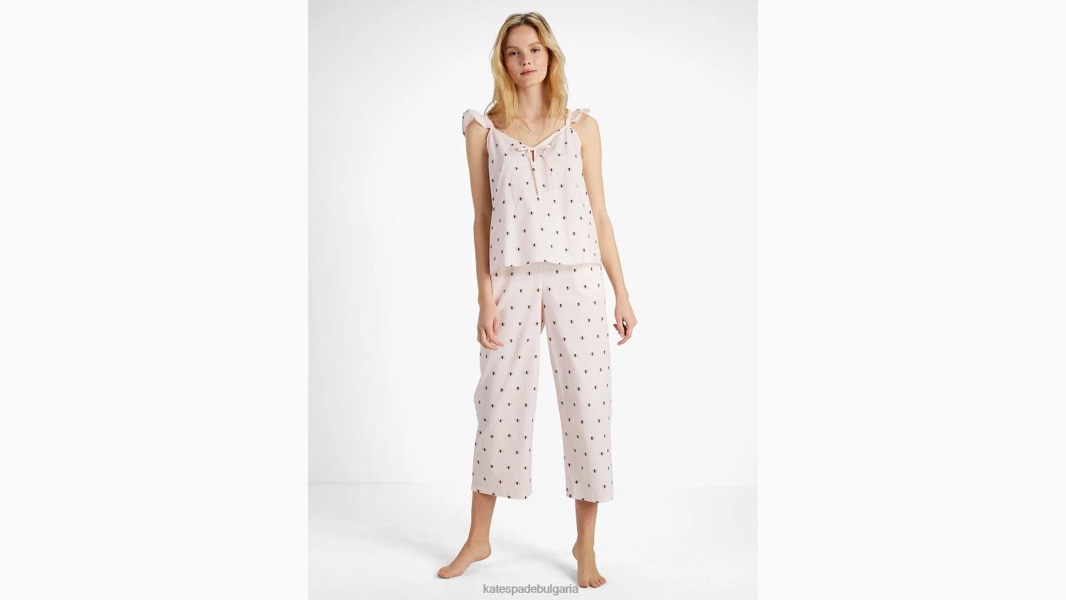 облекло Kate Spade изрязване на pj комплект работна пчеличка Жени 2N00B821
