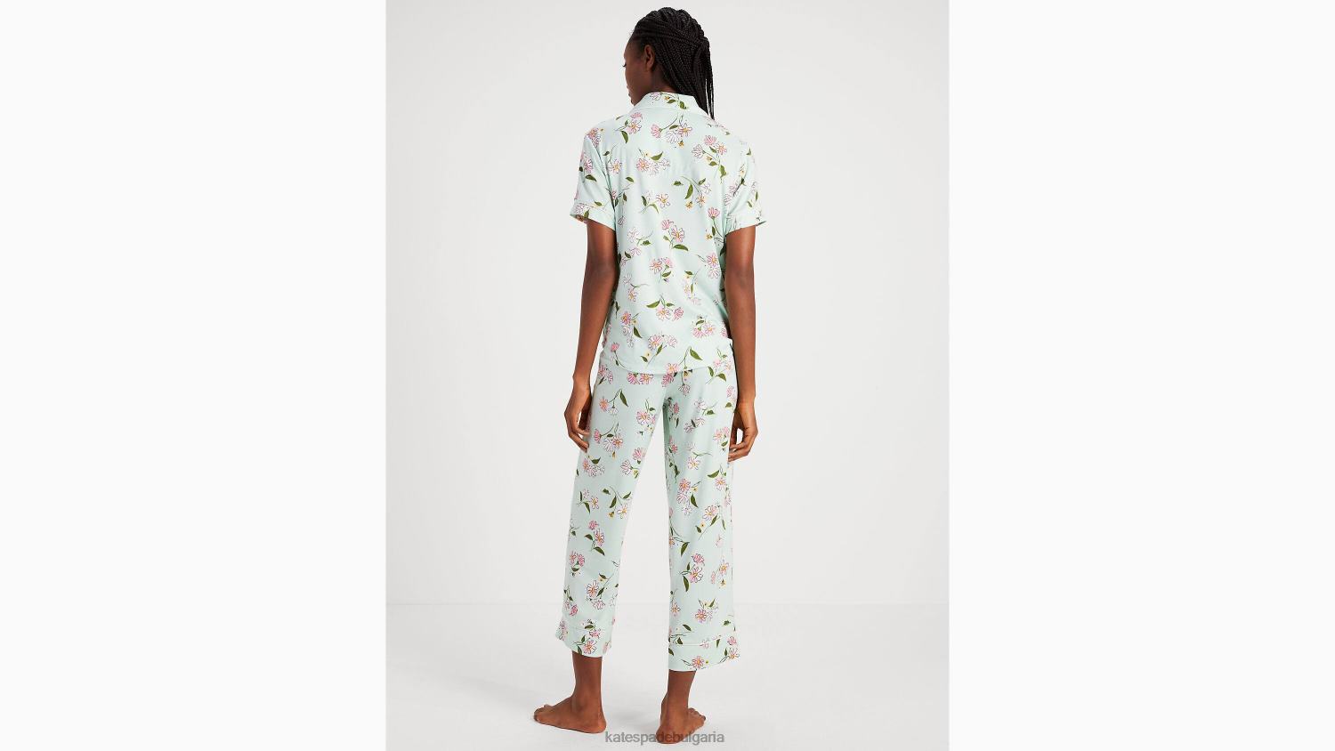 облекло Kate Spade изрязване на pj комплект жаба флорален принт Жени 2N00B828