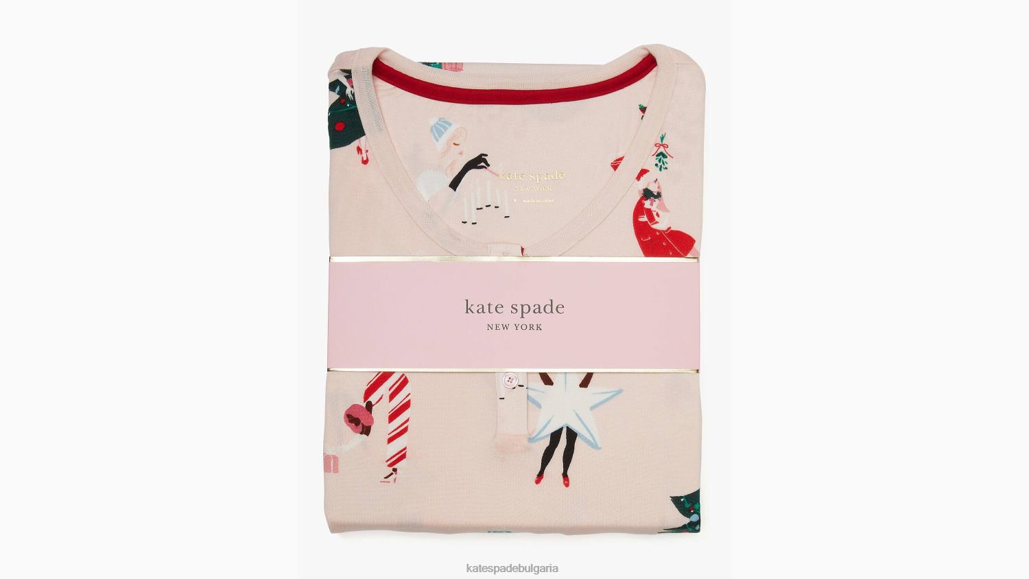 облекло Kate Spade комплект за джогинг pj щампа за костюмирано парти Жени 2N00B854