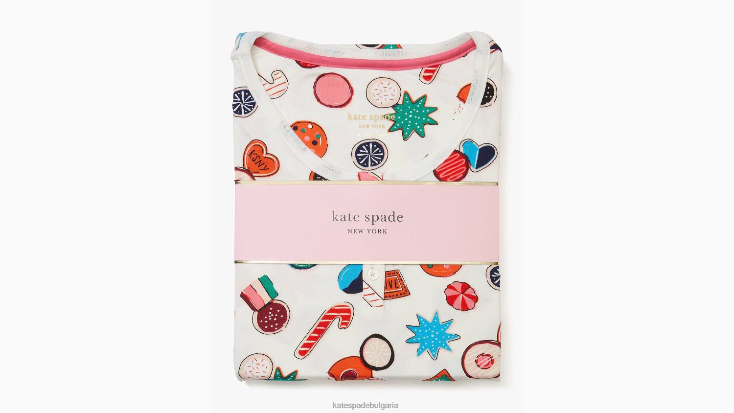 облекло Kate Spade комплект за джогинг pj принт празничен дух Жени 2N00B855
