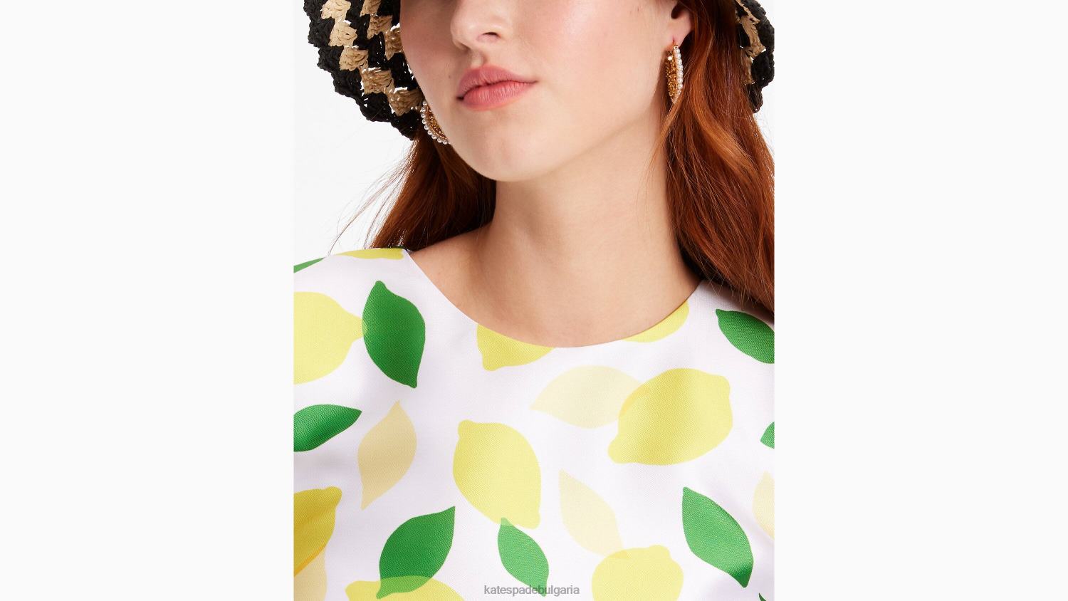 облекло Kate Spade хвърляне на лимон черупка от микадо сметана Жени 2N00B714