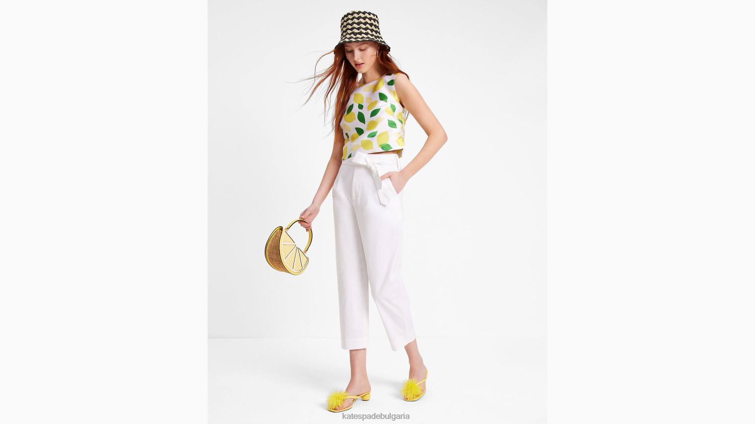 облекло Kate Spade хвърляне на лимон черупка от микадо сметана Жени 2N00B714