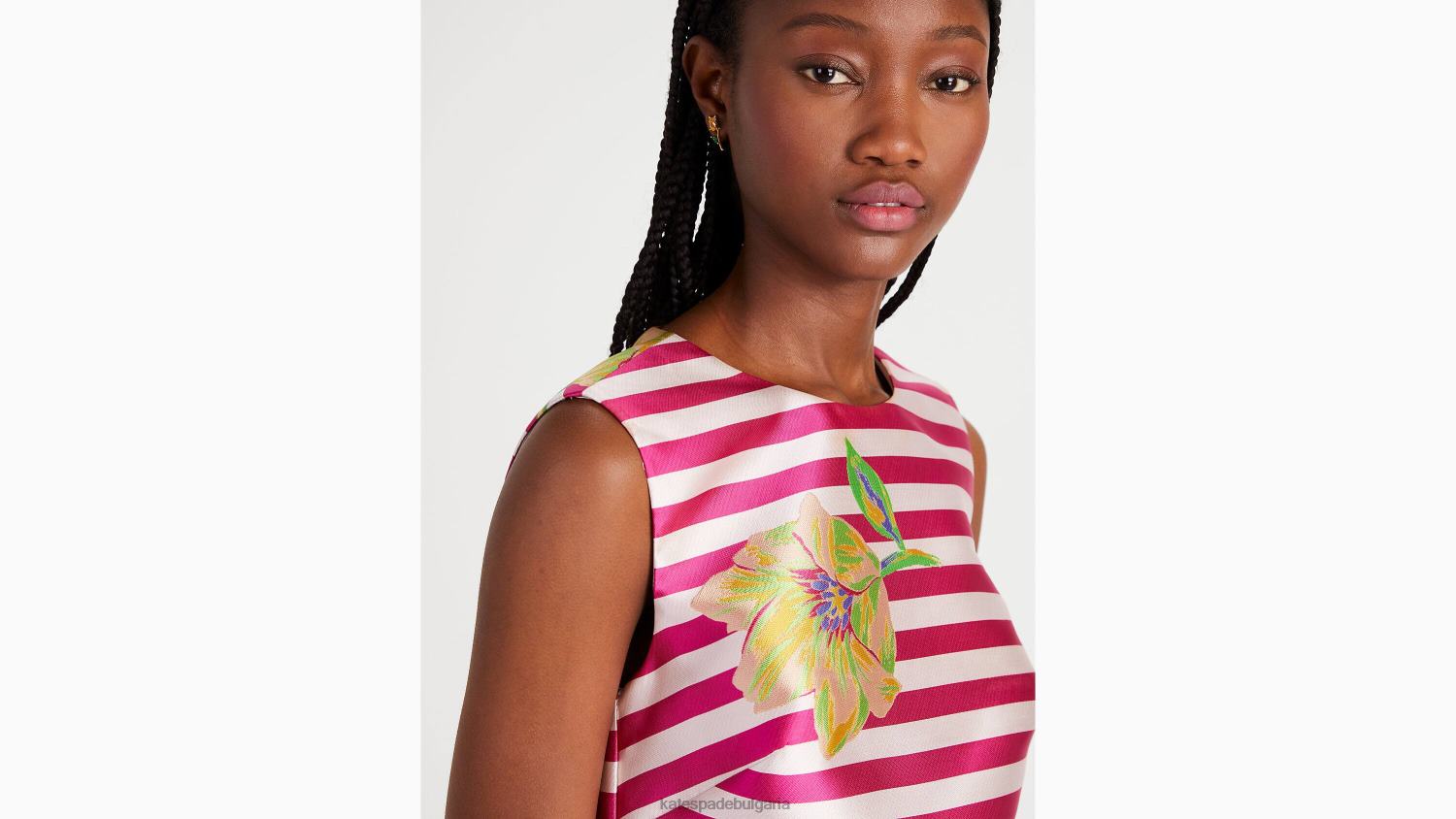 облекло Kate Spade черупка на ивица лале розова слива Жени 2N00B734