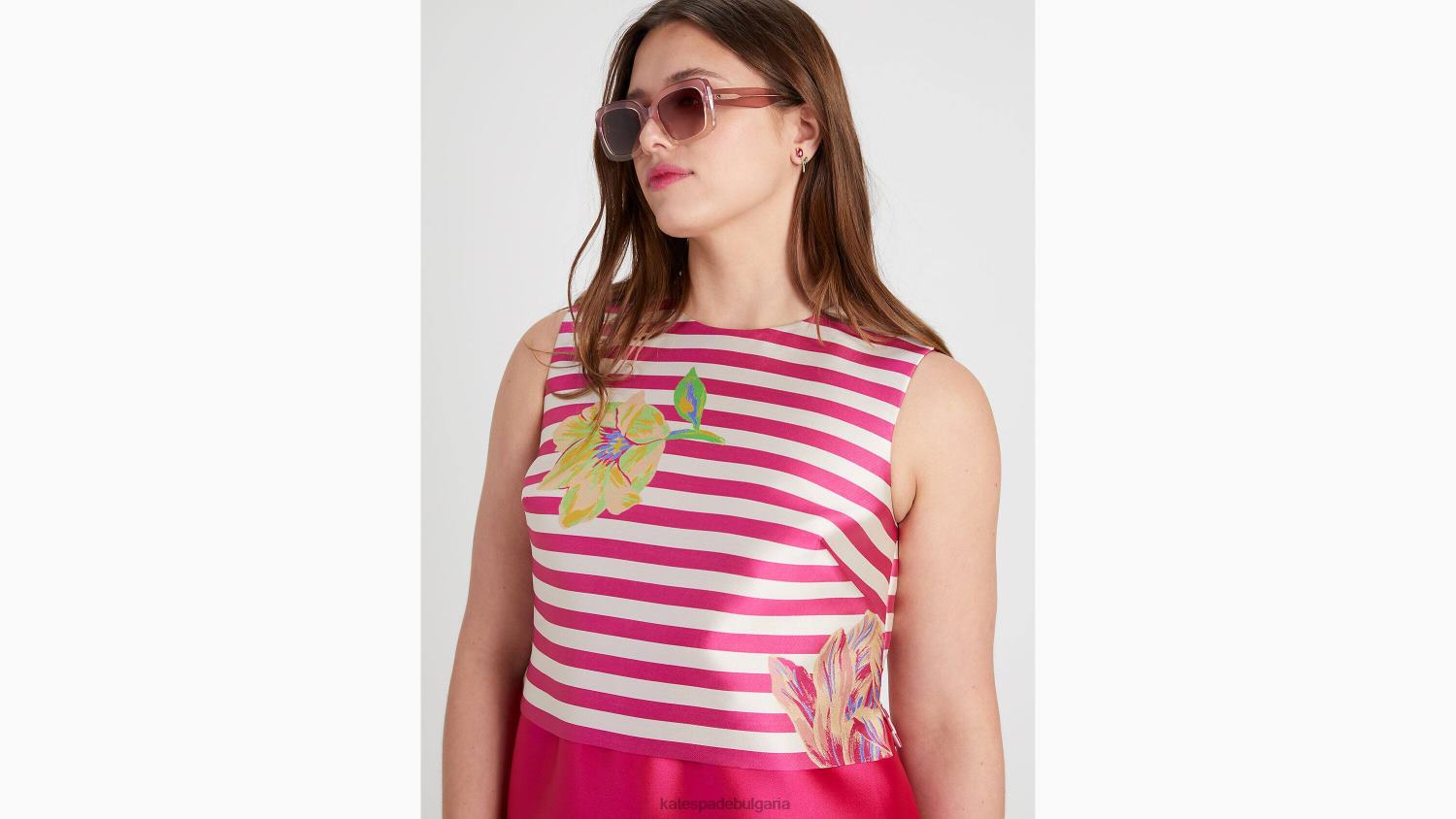 облекло Kate Spade черупка на ивица лале розова слива Жени 2N00B734