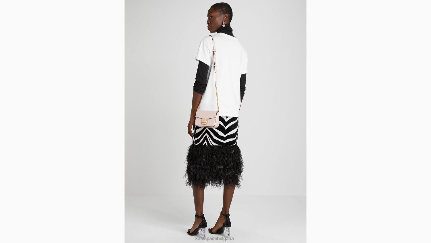 облекло Kate Spade тениска с украсени припокриващи се сърца прясно бяло Жени 2N00B894