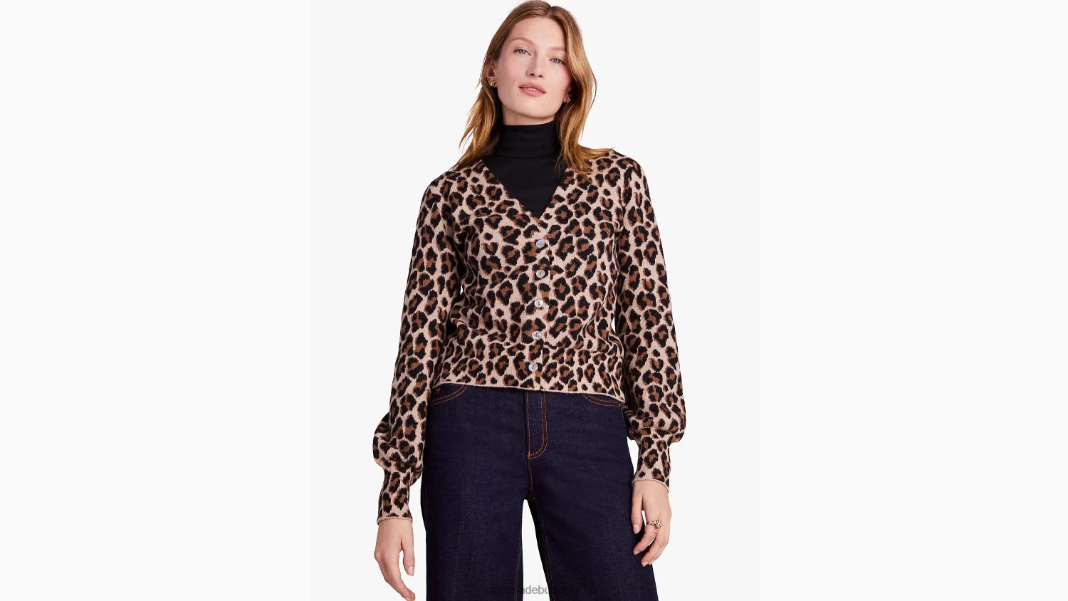 облекло Kate Spade леопардова жилетка печено кашу Жени 2N00B942