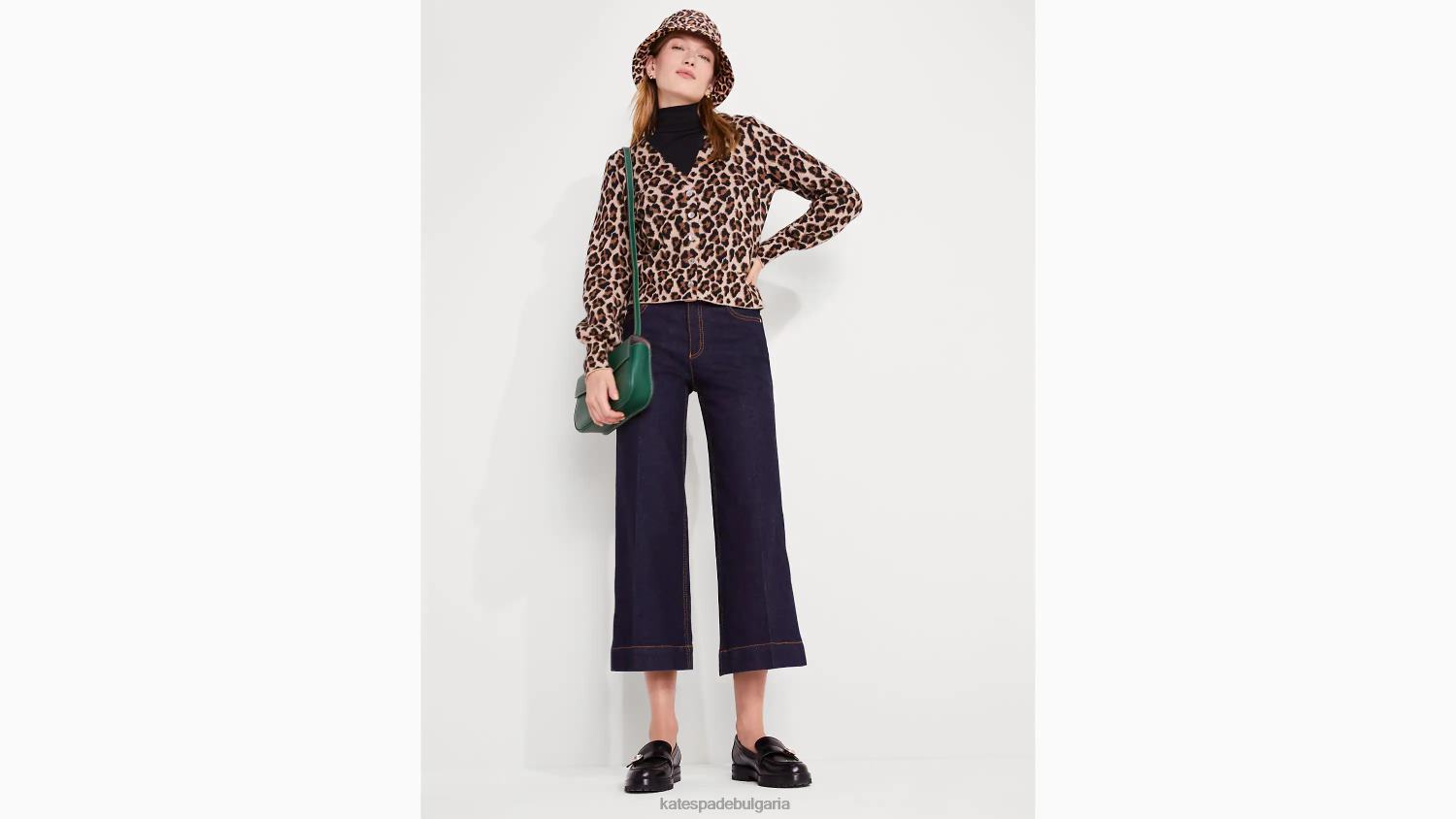 облекло Kate Spade леопардова жилетка печено кашу Жени 2N00B942