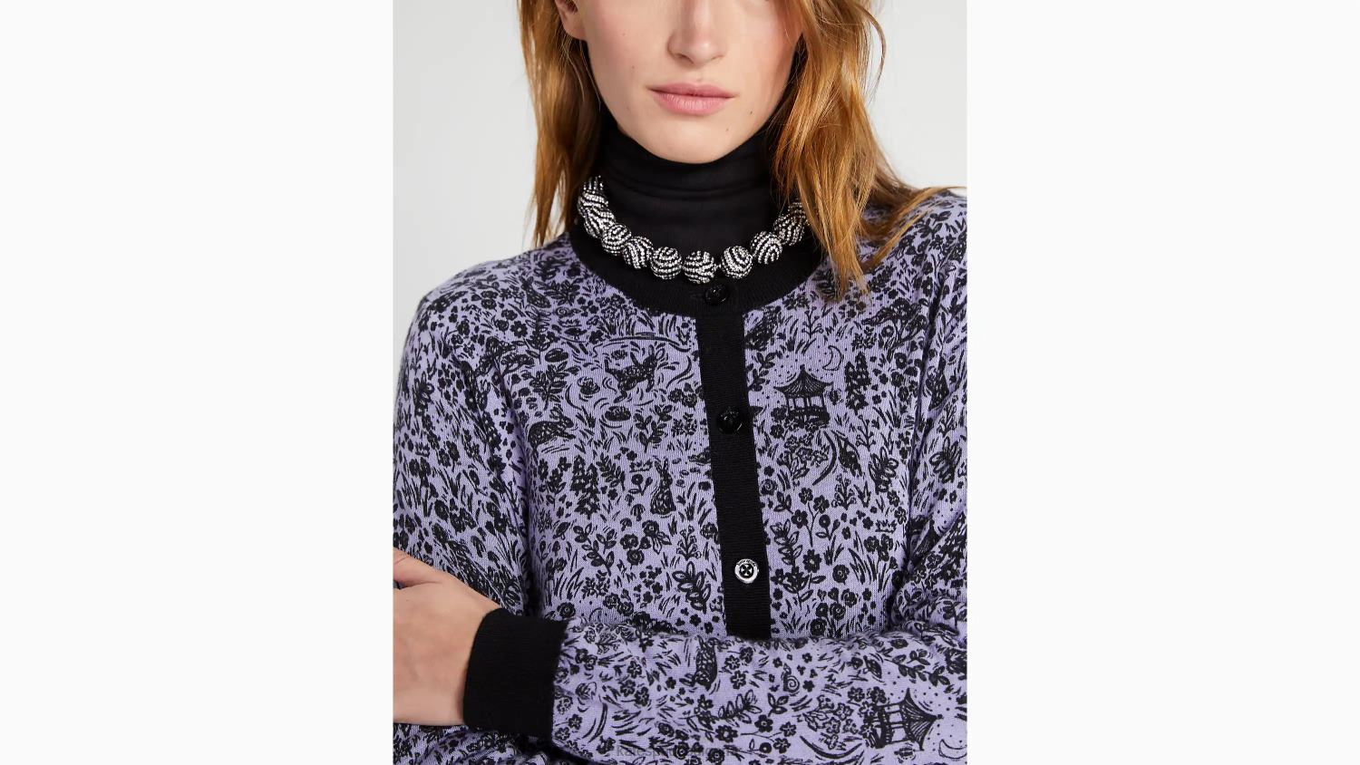 облекло Kate Spade година на жилетката със заешка тоалетна лавандулов крем Жени 2N00B955