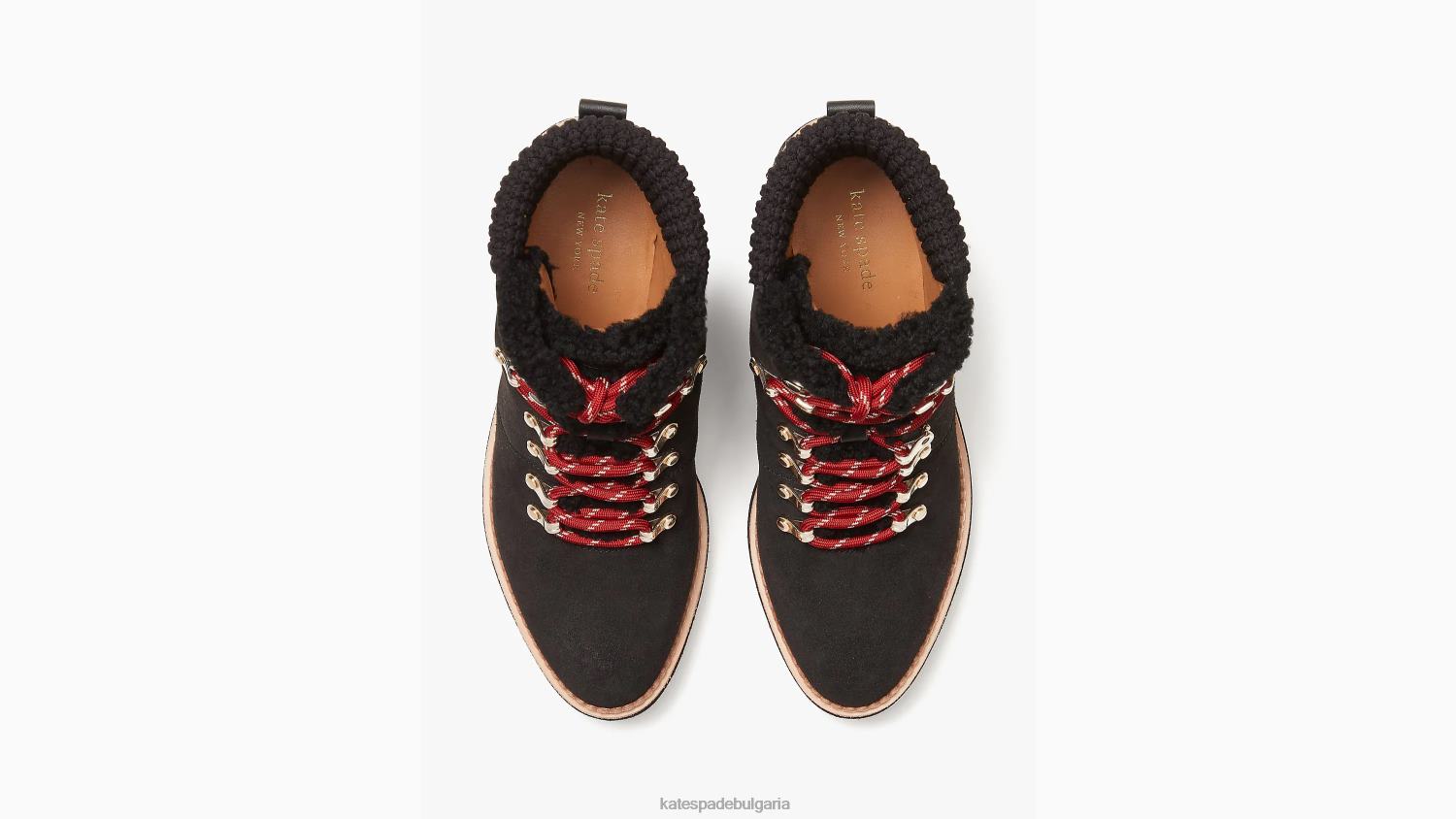 обувки Kate Spade ботуши на върбов клин черен Жени 2N00B583