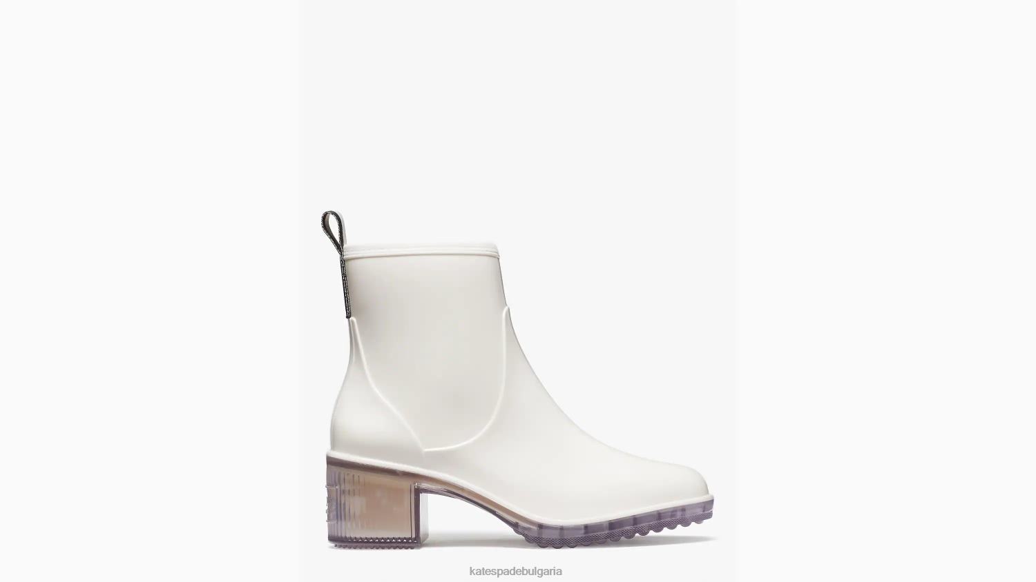 обувки Kate Spade ботуши за дъжд от локви пергамент/кристал Жени 2N00B638