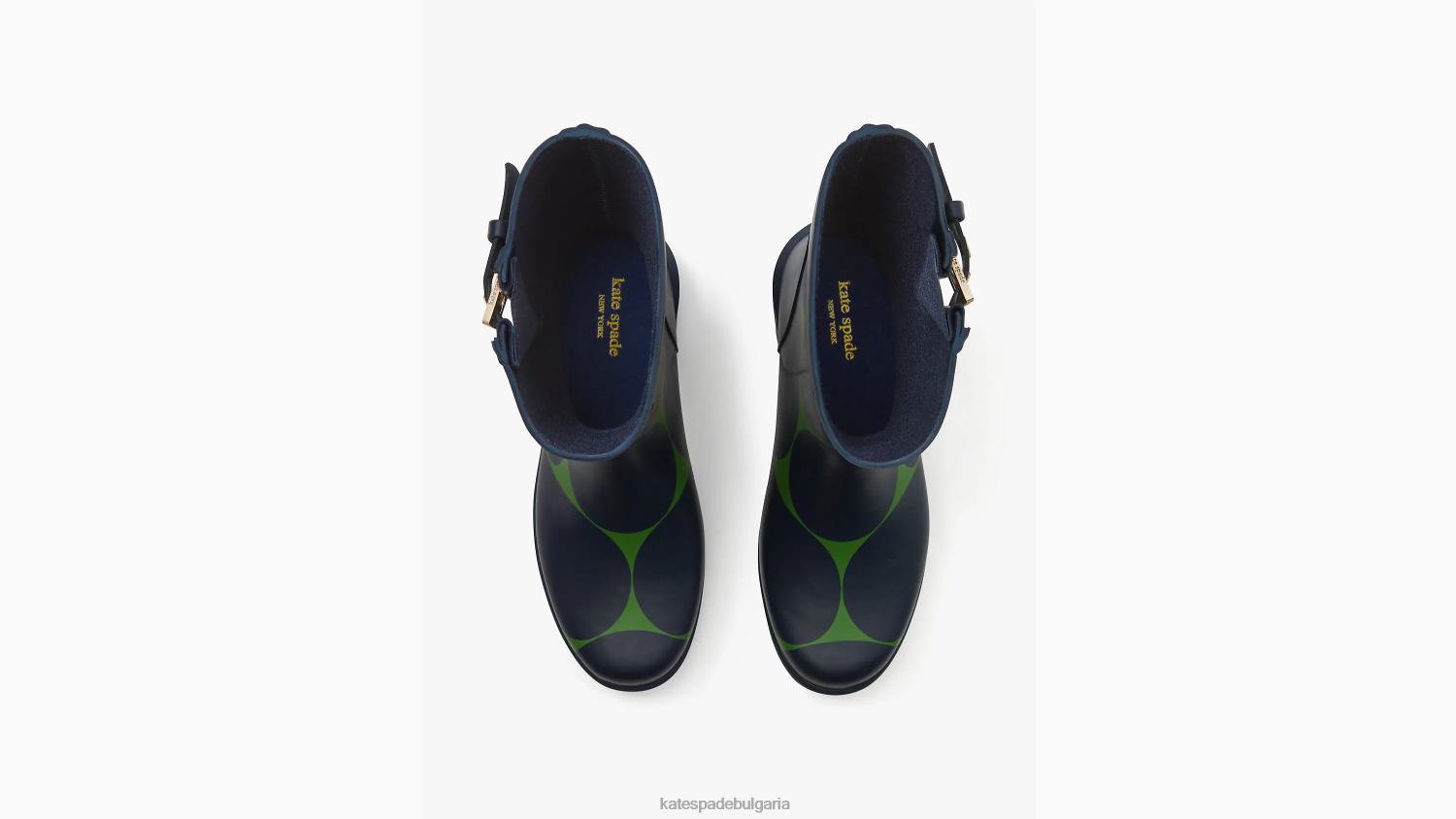 обувки Kate Spade ботуши за дъжд carina ks зелен мулти Жени 2N00B654