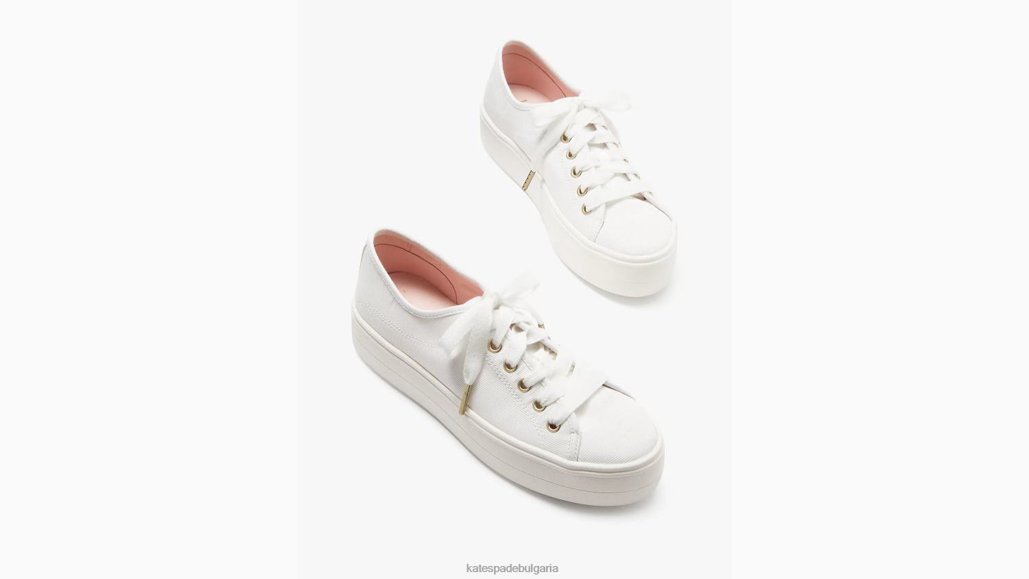 обувки Kate Spade сервирайте маратонки слонова кост Жени 2N00B486