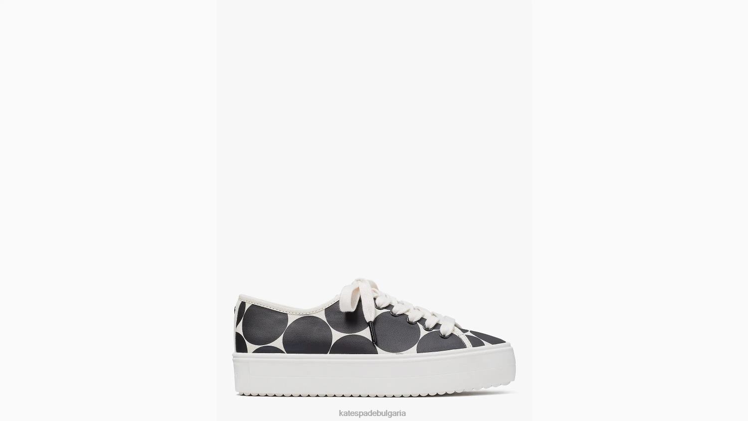 обувки Kate Spade сервирайте маратонки черна/кремава точка Жени 2N00B537