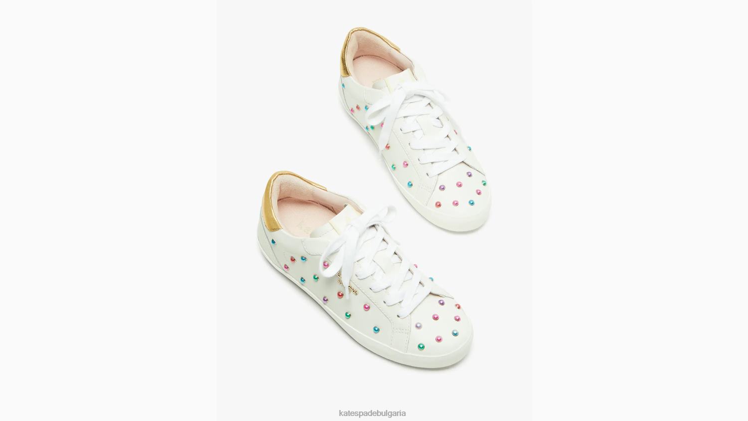 обувки Kate Spade маратонки ace gem оптика бяло/златно Жени 2N00B660