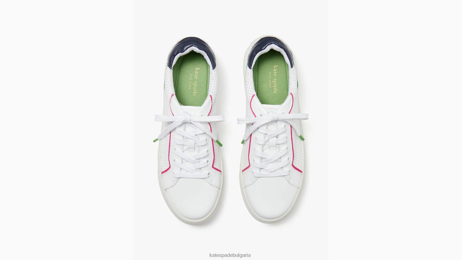 обувки Kate Spade маратонки brynn оптично бяло/блейзър синьо Жени 2N00B529