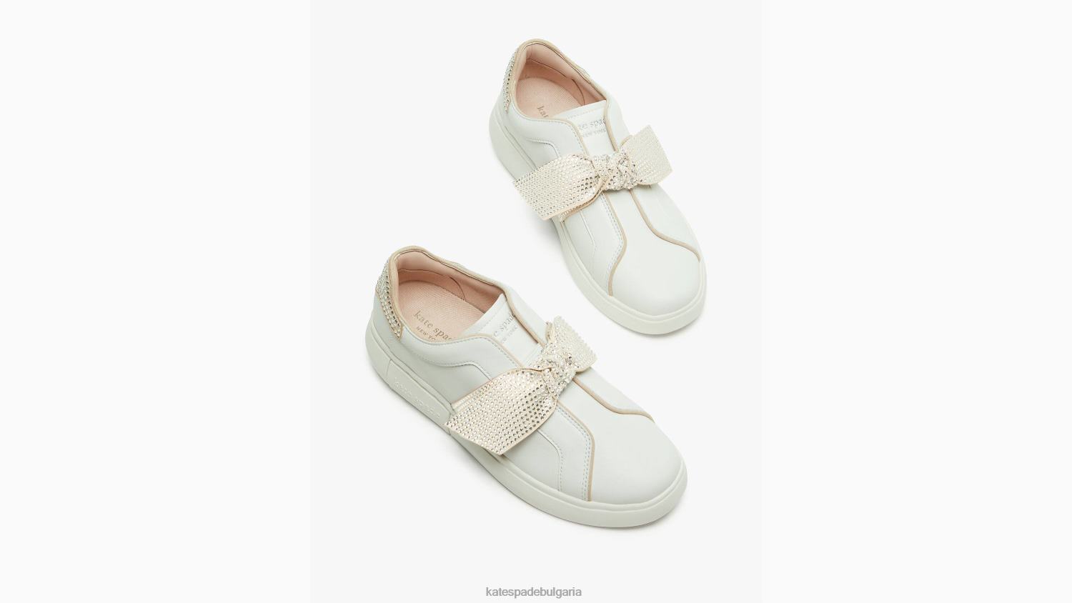 обувки Kate Spade кецове lexi pave оптика бяло/сенно Жени 2N00B678