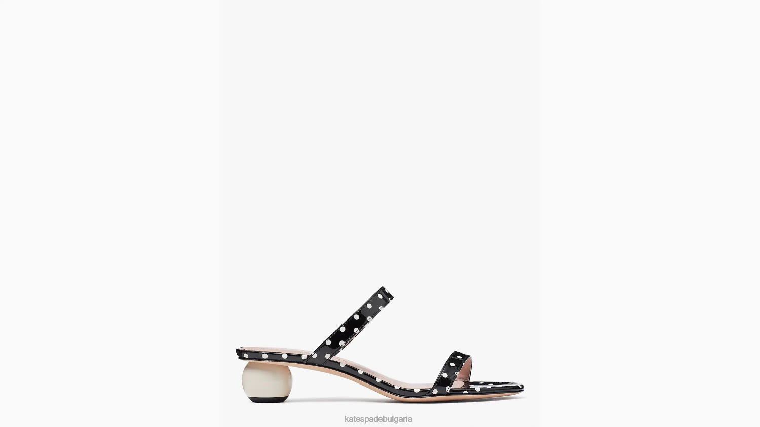 обувки Kate Spade сандали палмови пружини черно/кремаво Жени 2N00B591