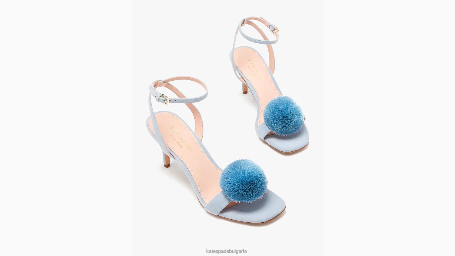 обувки Kate Spade сандали amour пом селесте синьо Жени 2N00B546
