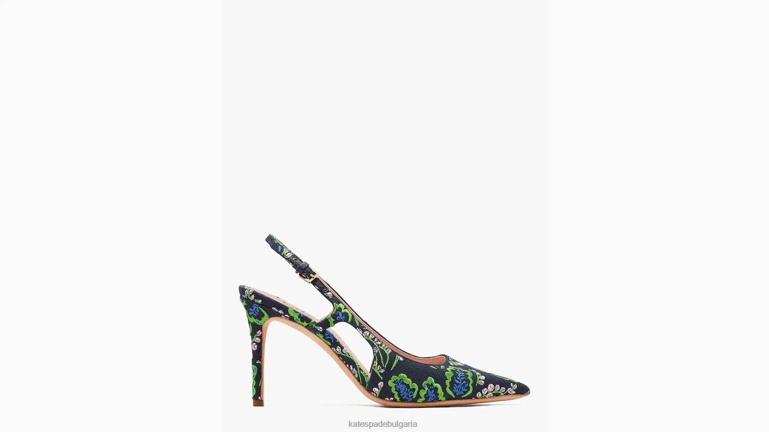 обувки Kate Spade помпи valerie slingback блейзър син/пикник на цветя Жени 2N00B574