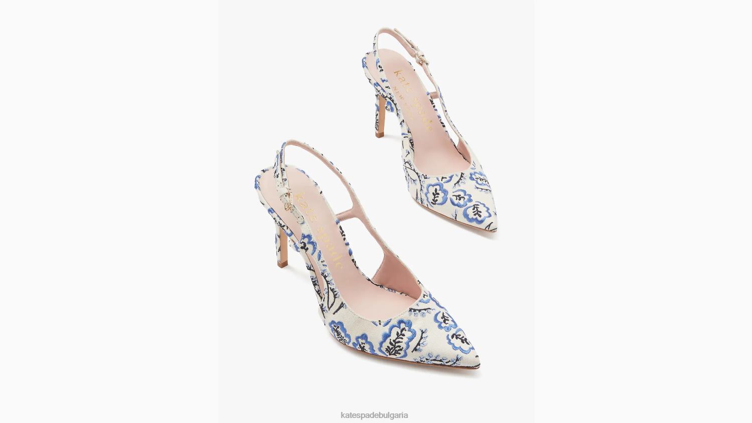 обувки Kate Spade помпи valerie slingback пергамент пикник цветя Жени 2N00B575
