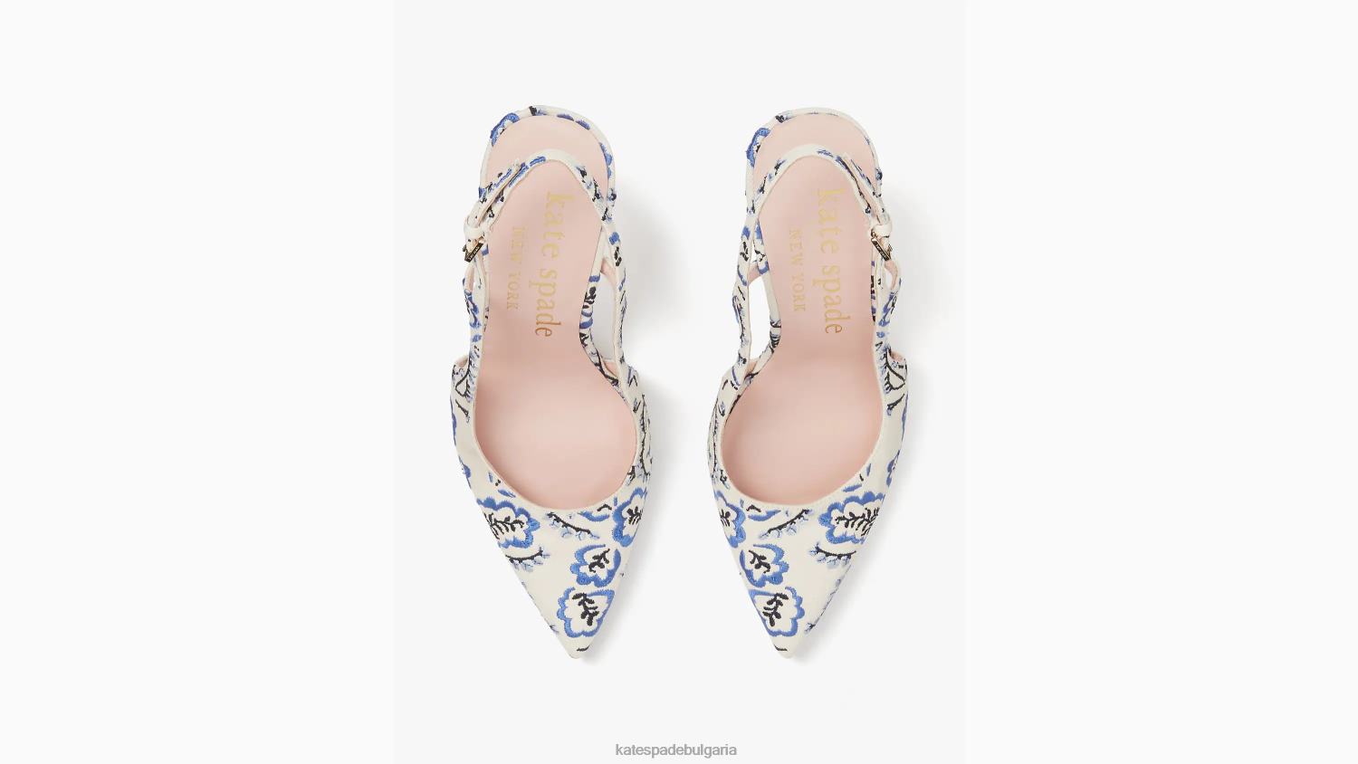 обувки Kate Spade помпи valerie slingback пергамент пикник цветя Жени 2N00B575