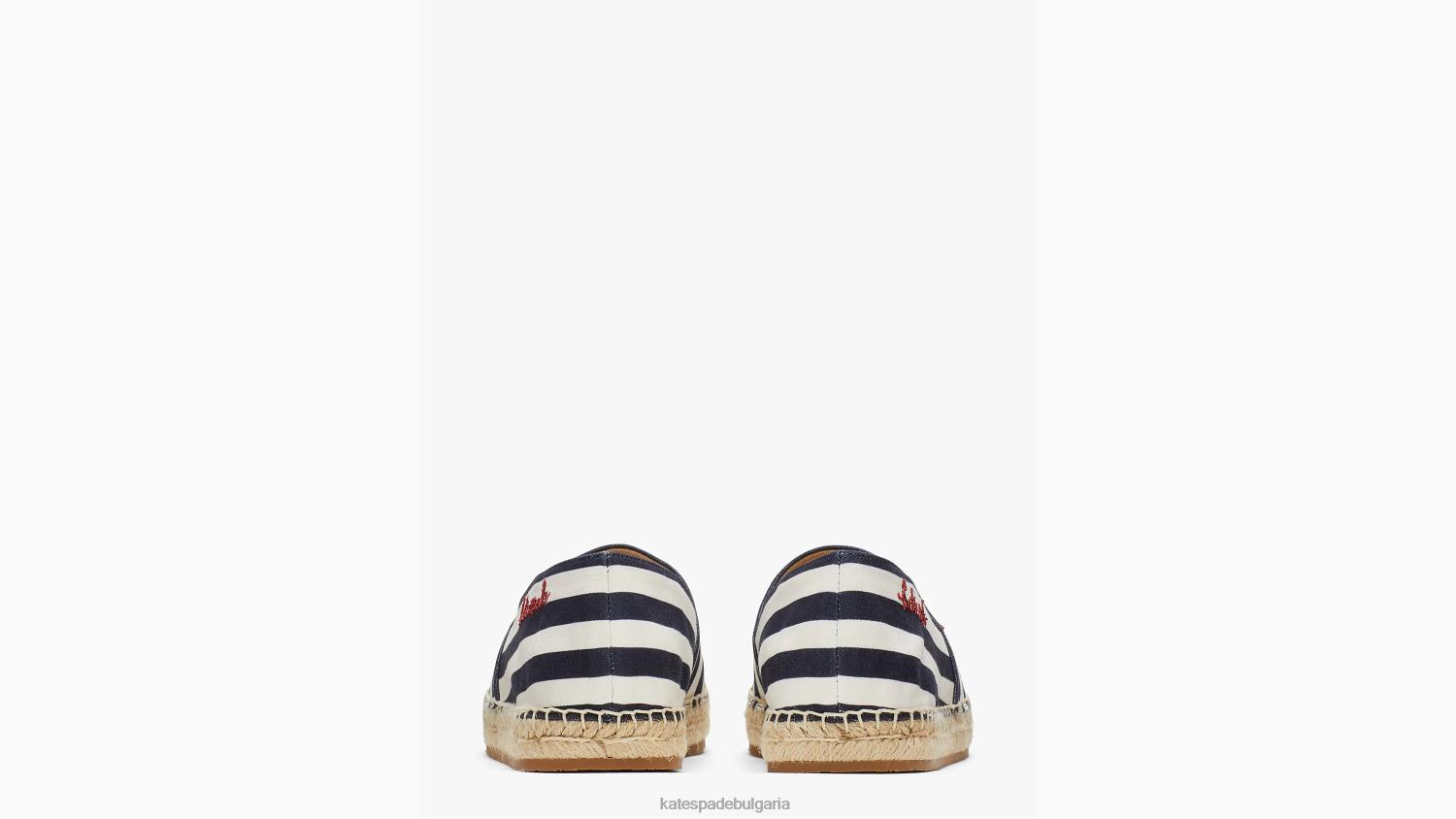 обувки Kate Spade еспадрили с морски звезди сако синьо/кремаво Жени 2N00B484