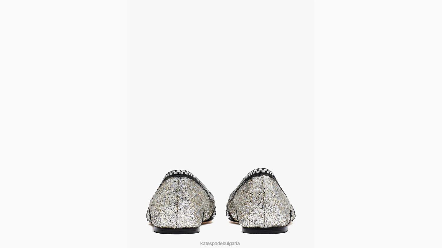 обувки Kate Spade гого такси апартаменти сребро злато Жени 2N00B649