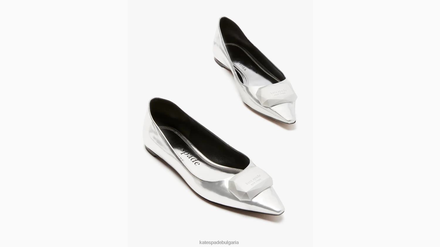 обувки Kate Spade бижута апартаменти сребро Жени 2N00B657