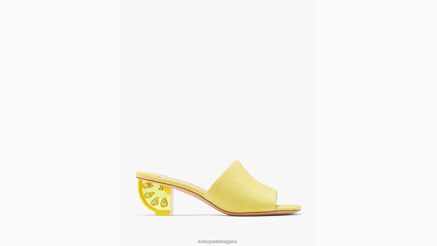 обувки Kate Spade цитрусови сандали жълт зинг Жени 2N00B478