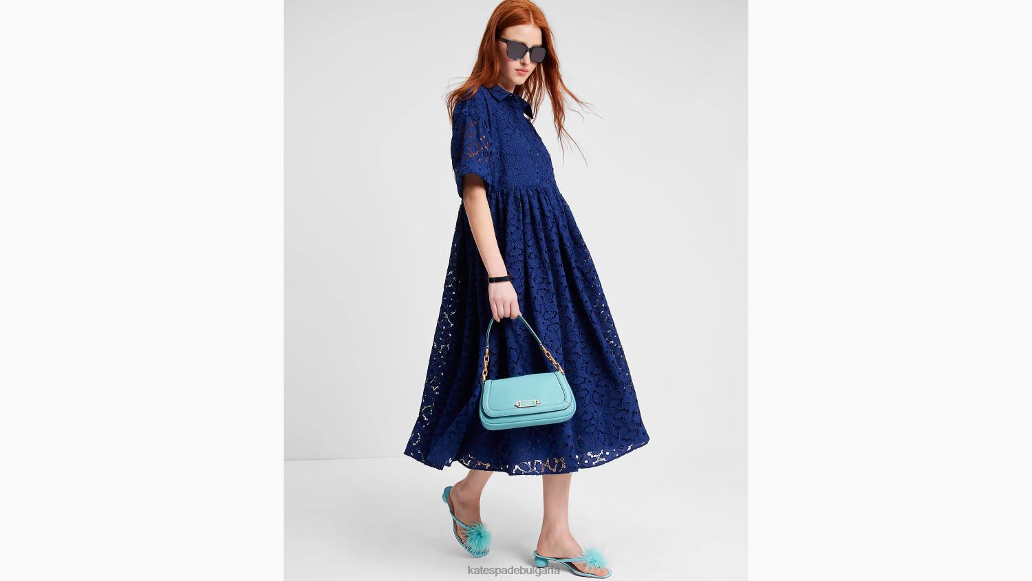 обувки Kate Spade бахамски сандали ледниково синьо Жени 2N00B550