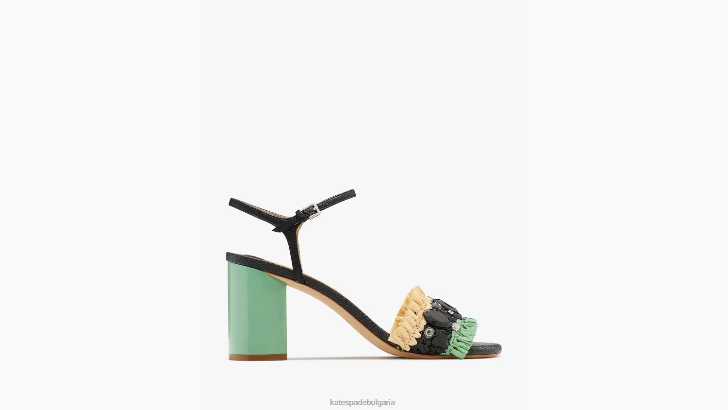 обувки Kate Spade бора бора сандали черен/натурален/ментов Жени 2N00B559