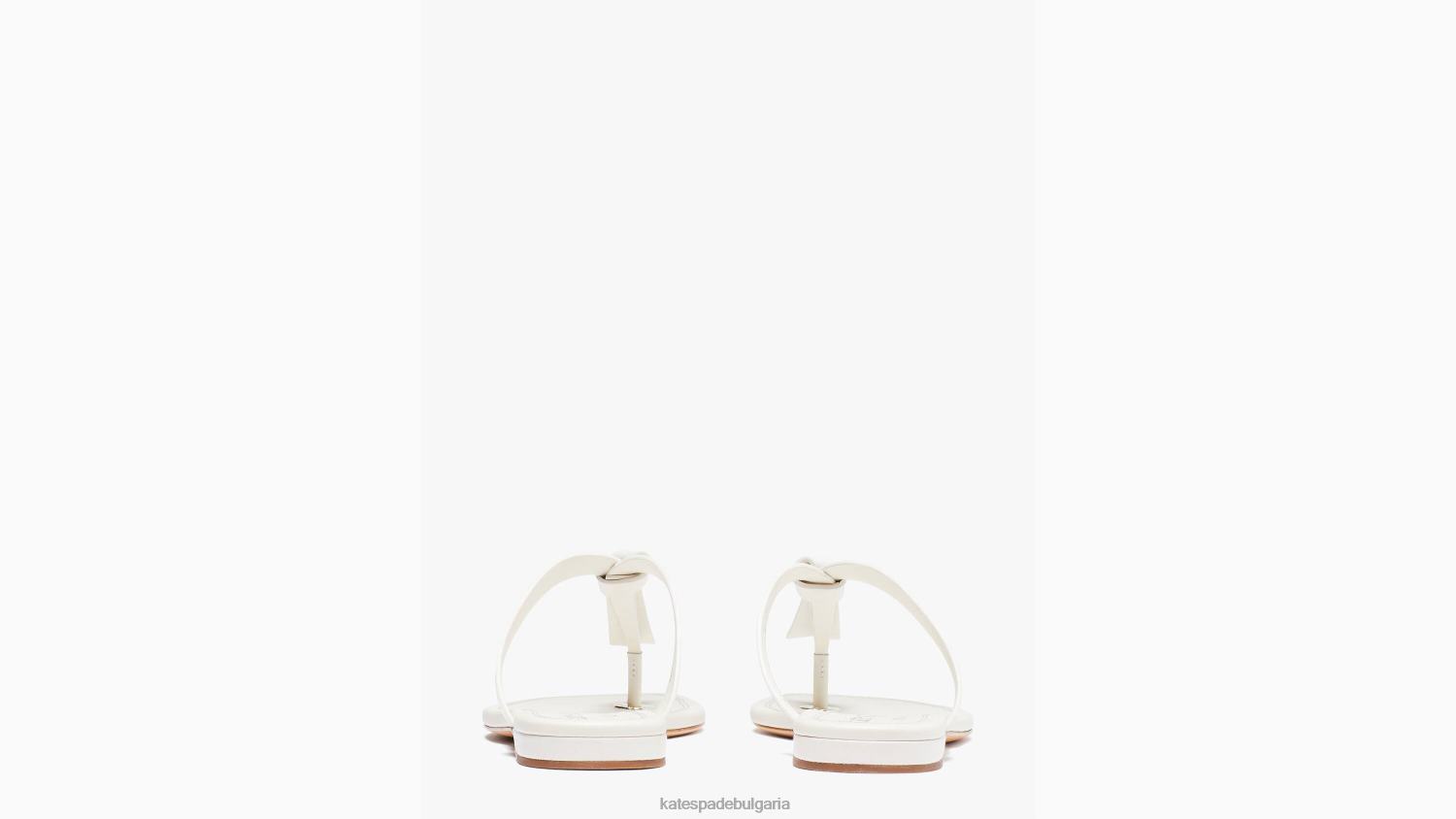 обувки Kate Spade сандали с плъзгане на възел пергамент Жени 2N00B569