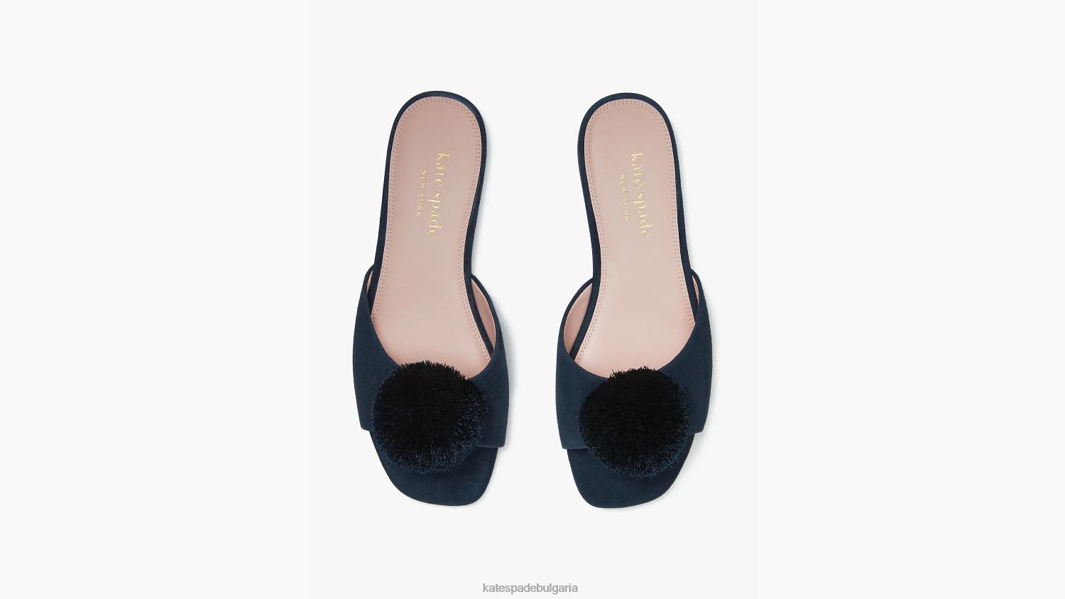 обувки Kate Spade пързалка amour pom сако синьо Жени 2N00B565