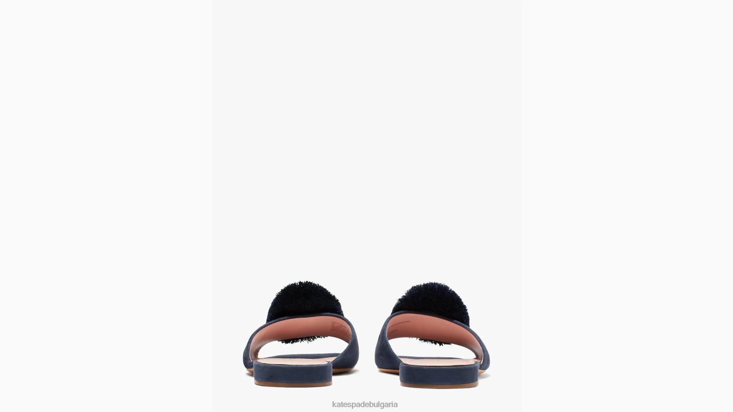 обувки Kate Spade пързалка amour pom сако синьо Жени 2N00B565