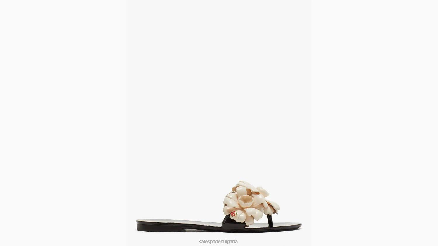 обувки Kate Spade плъзгащи се сандали jaylee черен/френски крем Жени 2N00B507