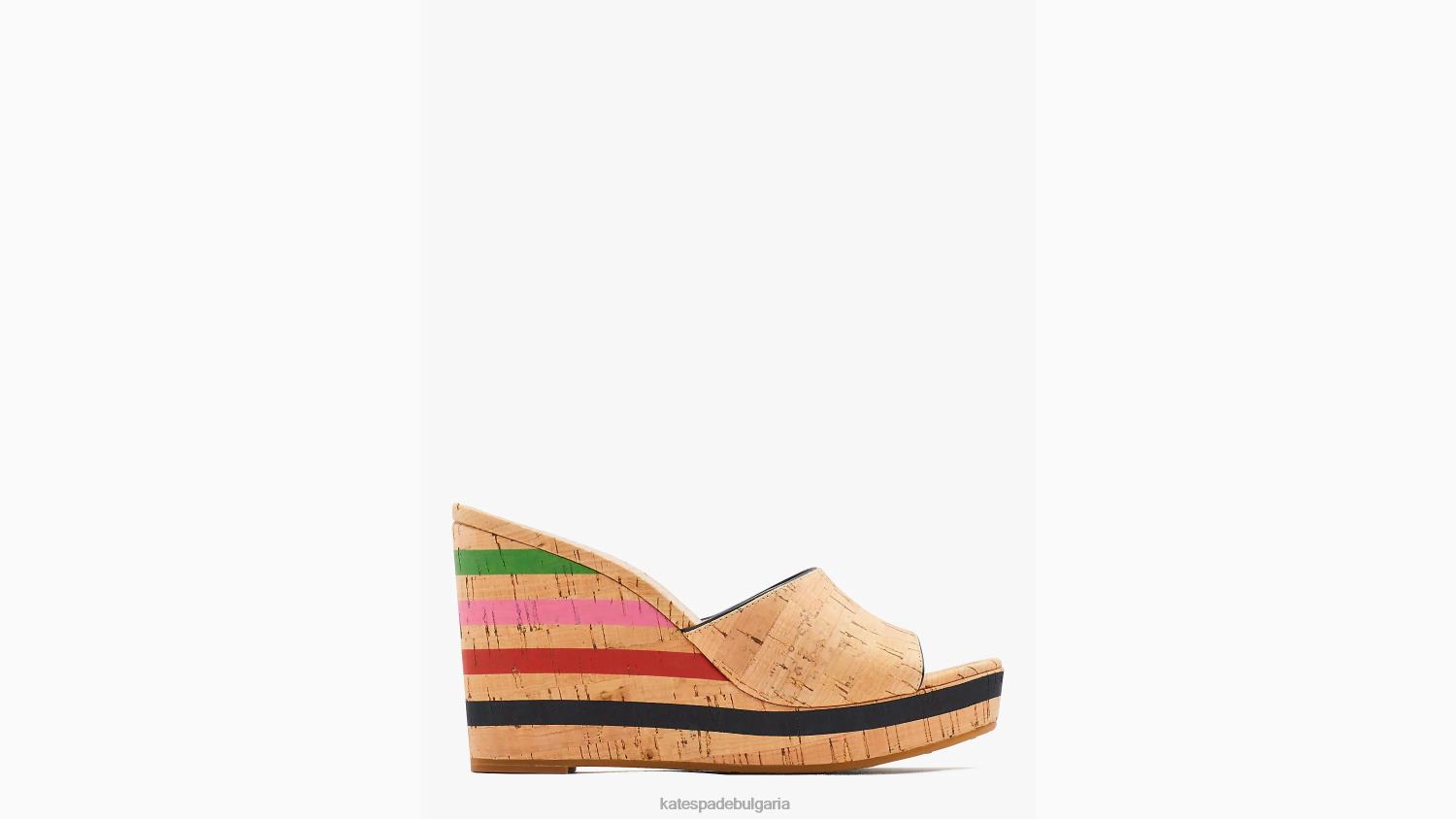 обувки Kate Spade клинове на платформа penelope естествен мулти Жени 2N00B493