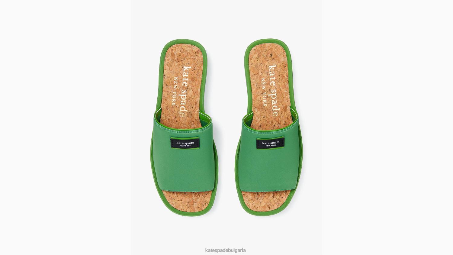 обувки Kate Spade плъзгащи се сандали spree кс зелено Жени 2N00B518