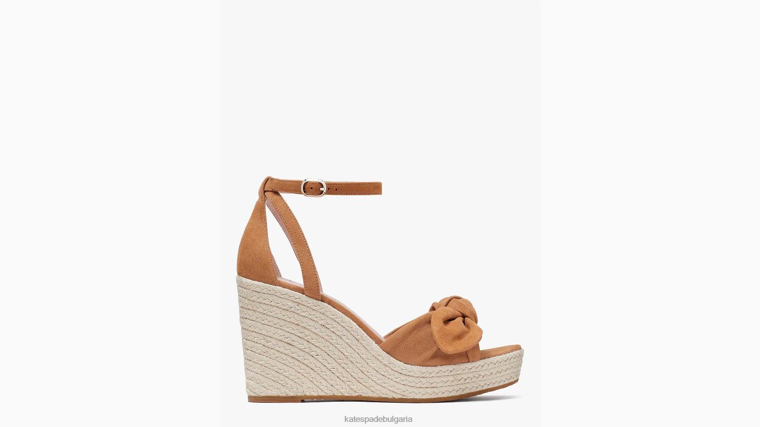 обувки Kate Spade клинове на платформа tianna бунгало кафяво Жени 2N00B504