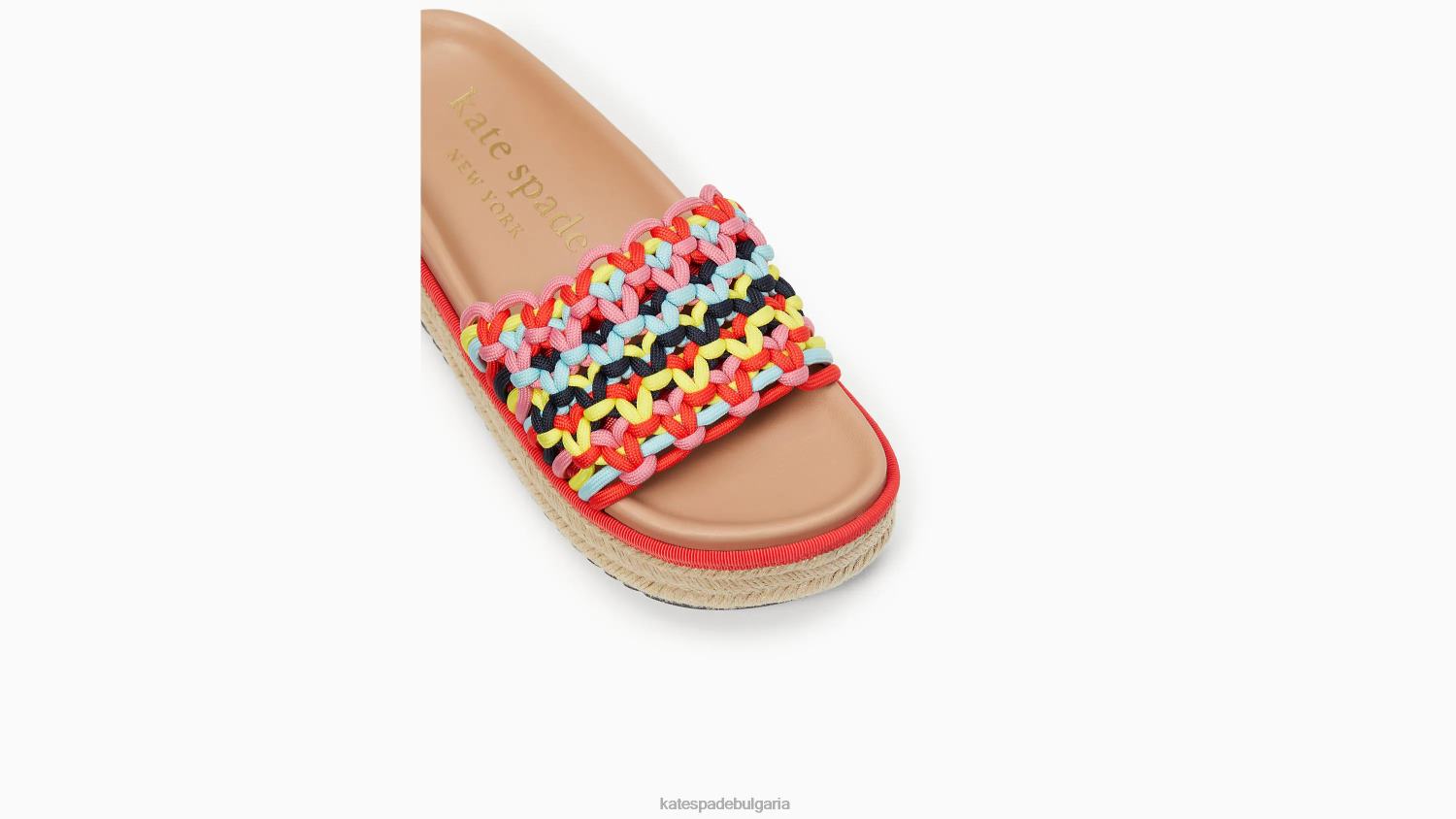 обувки Kate Spade vita сандали с пързалка на платформа мулти Жени 2N00B481